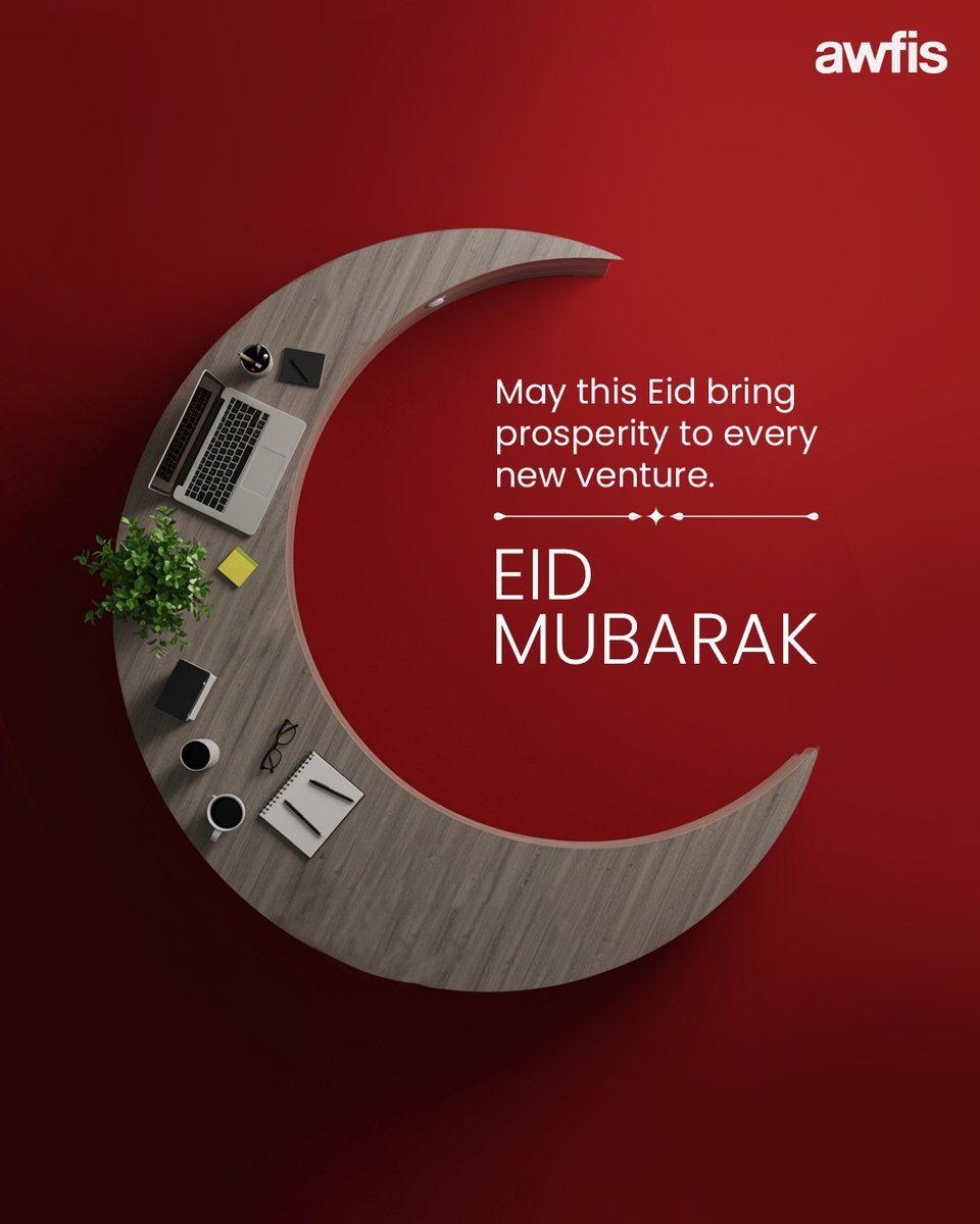 myawfis's tweet image. May this Eid bring peace, prosperity, and continued success to your professional and personal journey. 

Eid Mubarak from all of us at Awfis.

#Awfis #Eid2026 #FutureOfWork #FlexibleWorkspaces