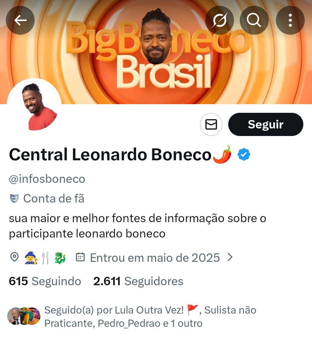 Meu VT Reality tweet media