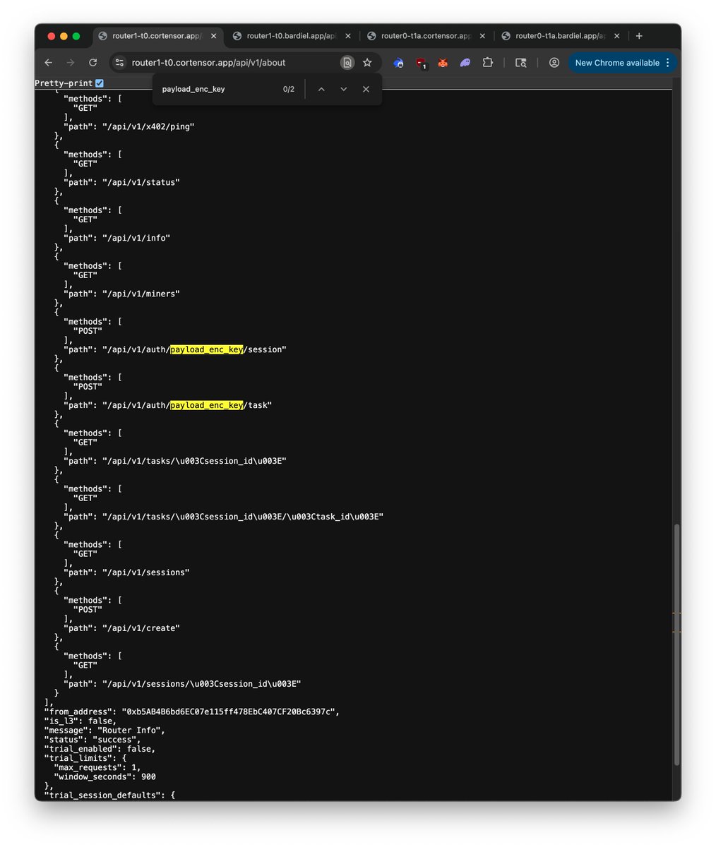 Cortensor tweet media