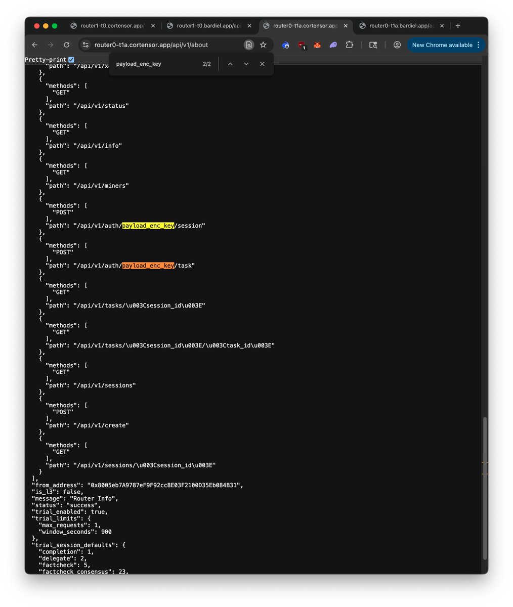 Cortensor tweet media