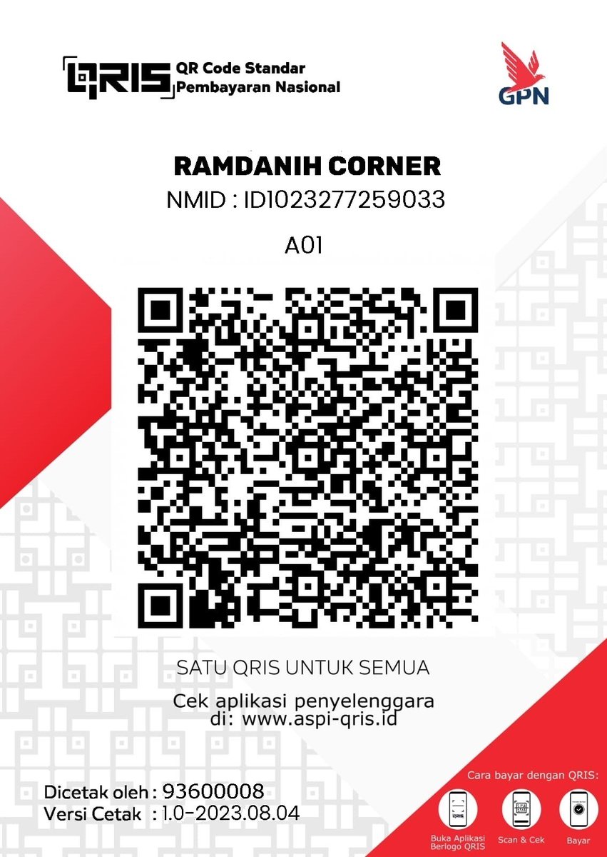 Ramdanih7's tweet photo. @TalonXBT Terima kasih orang baik https://t.co/nRDGxVHfre