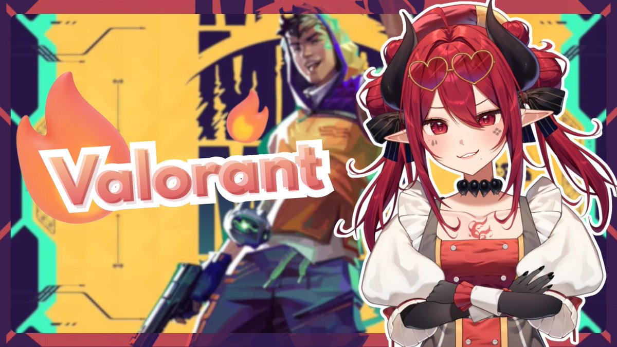 「VALORANT」     Let GOOOO!!  Imma pop some heads whilst screaming from the horror that is val... JOIN ME  NEW AGENT LOOKS LIKE A SMASH ━━━━━━━━━━━⊱🔥⊰━━━━━━━━━━━ #fireflizevt #fypシ゚ #vtuberEN #Girlfailure