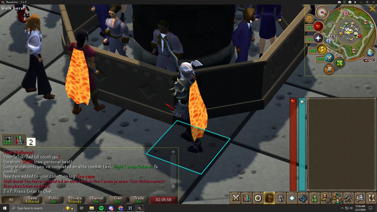 JxF_RS's tweet photo. First fire cape obtained!! 🔥

#OldSchool #Runescape #OSRS #RS https://t.co/6Ayp8d4Q43