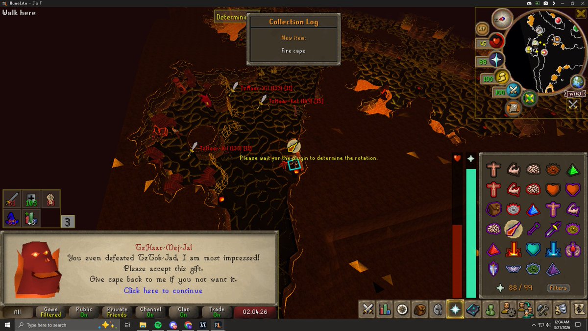 JxF_RS's tweet photo. First fire cape obtained!! 🔥

#OldSchool #Runescape #OSRS #RS https://t.co/6Ayp8d4Q43