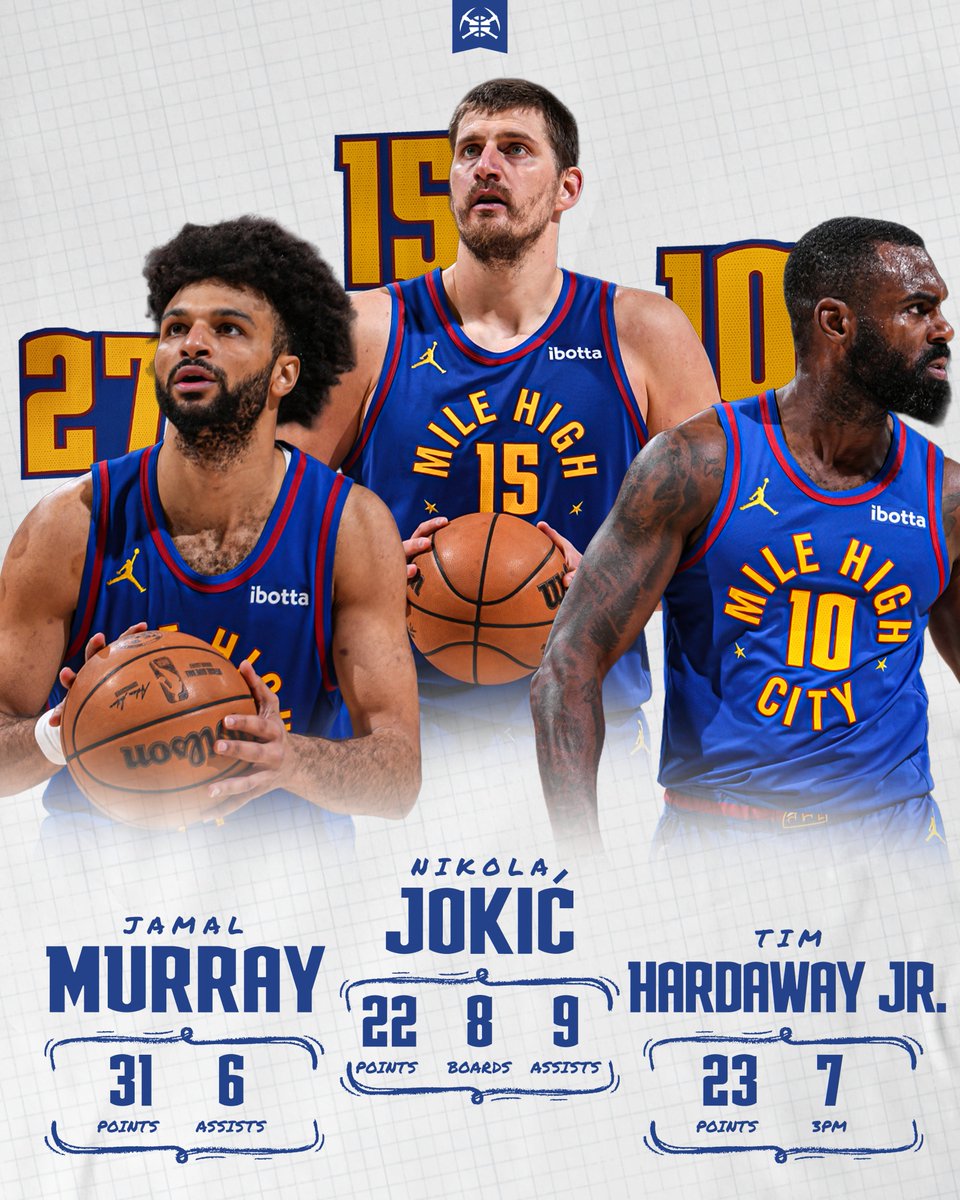 Denver Nuggets tweet media