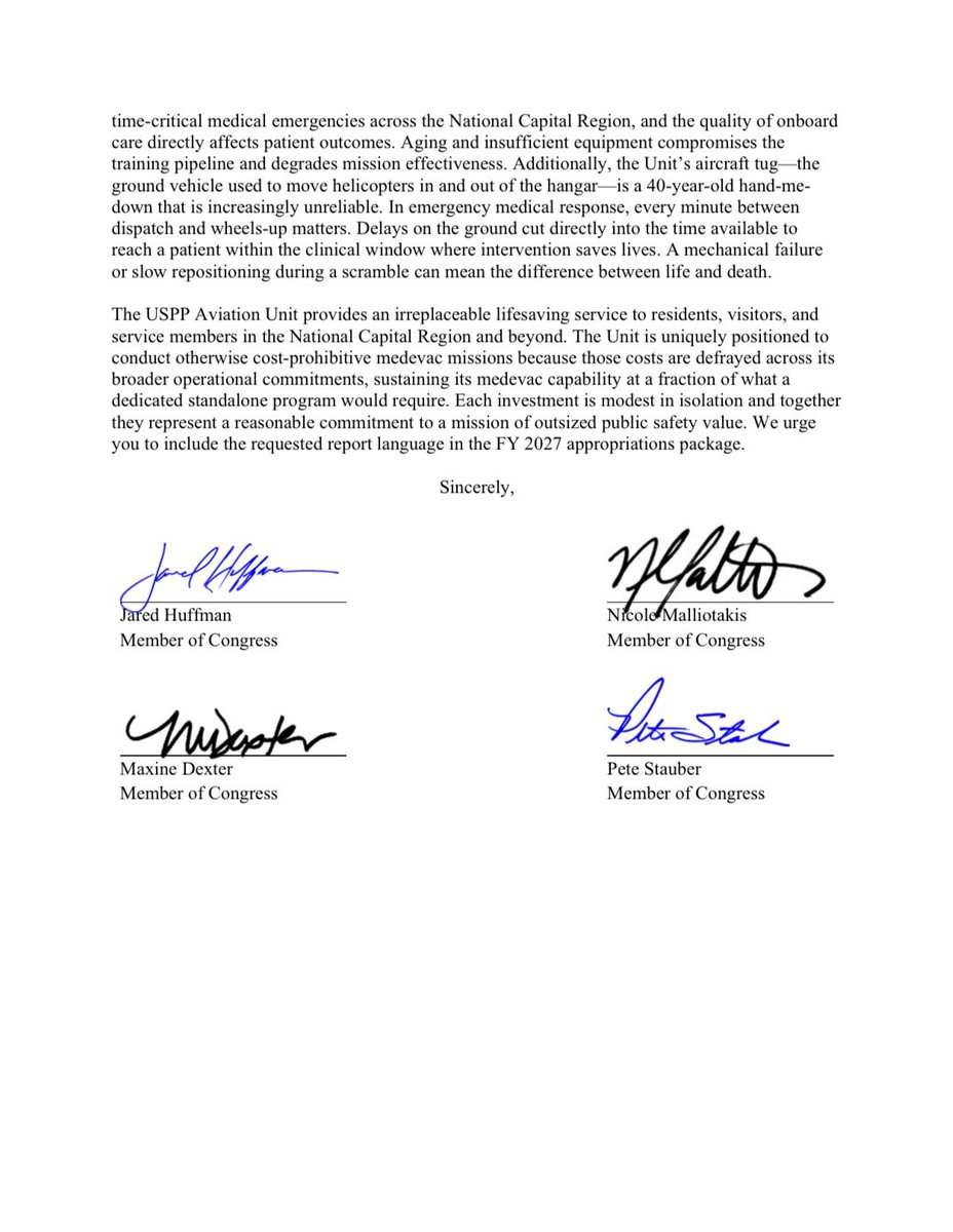 USPP FOP tweet media