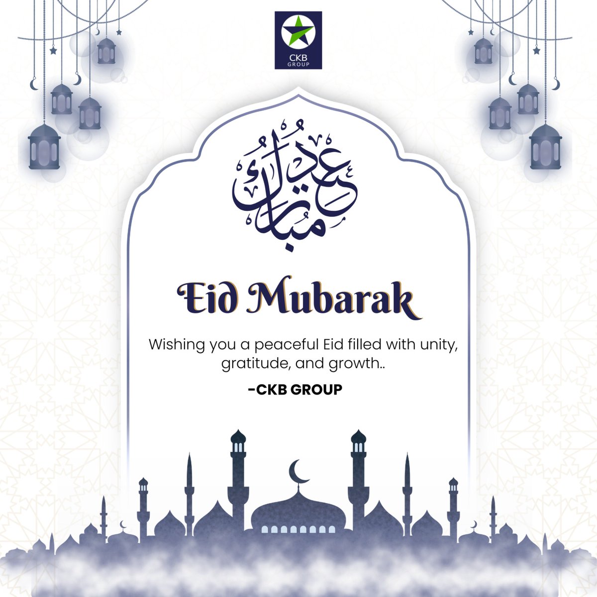 ckb_group's tweet photo. This Eid, we celebrate the craftsmanship and innovation that drive us forward, while reflecting on the values of unity and gratitude that bring us together.

Wishing you a celebration filled with peace, prosperity, and Growth

#EidMubarak #CKBGroup #EngineeringExcellence https://t.co/uJVIPbzfIP