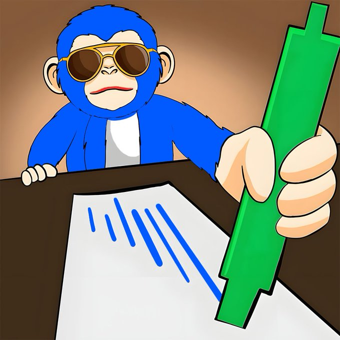 BONKEY THE BLUE MONKEY tweet media
