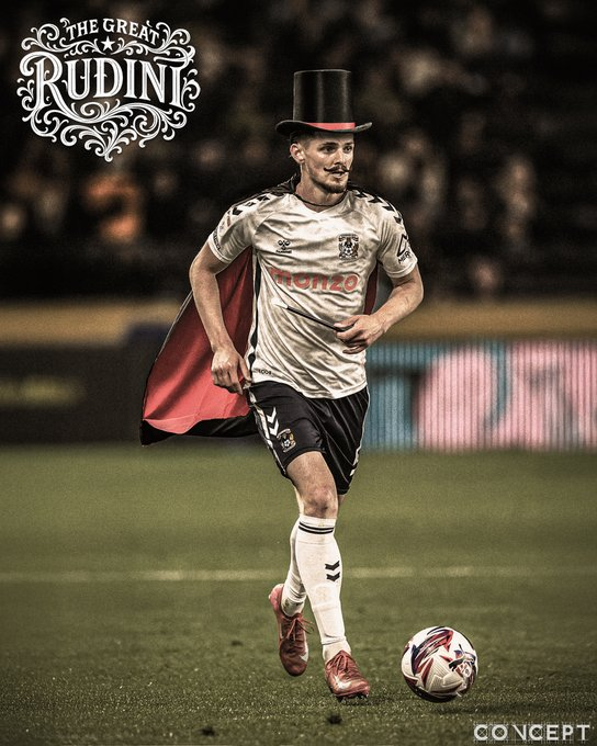 WDownunder's tweet photo. When their boy #Rudoni finally left #AFCWimbledon after a decade, the club said: “We look forward to seeing him play at the very highest level.”
Very soon now they may get that wish.
Nice piece on Jack Rudoni. #SkyBlues 
https://t.co/UMJPp182UE https://t.co/Xewy4xUxIg