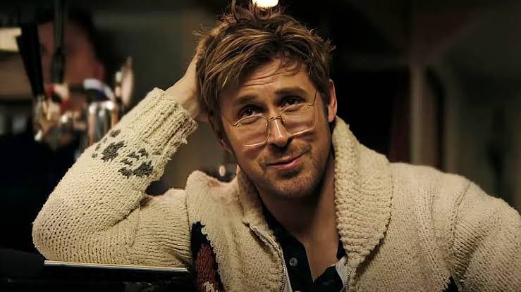MichaelBCompany's tweet photo. all the awards need to go to the team who dressed ryan gosling like this and did his hair like that https://t.co/R4pvJ0yVUs