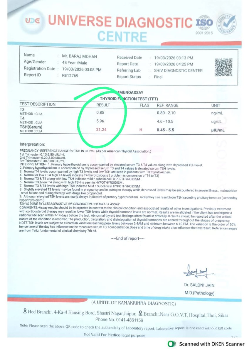 devendrago74049's tweet photo. @Jitendr10505882 @1stIndiaNews @BhajanlalBjp @GajendraKhimsar @KumariDiya टेंडर शर्तों के उल्लंघन पर Krsna लैब कंपनी लिमिटेड को ब्लैकलिस्ट करना चाहिए था 
जिम्मेदारी किसकी होगी 
गलत जांचों से मरीजों को नुक़सान हुआ है उसका जिम्मेदार कौन है https://t.co/sQlmCjHojq