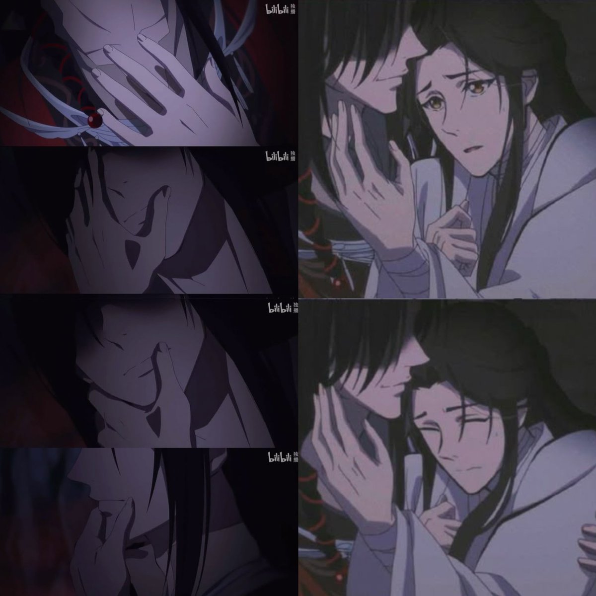 yaoiyearnerr's tweet photo. This scene is always so ?? to me because who even tries to check for someone's identity by feeling them up from the chest down???? 😭 #whorelian https://t.co/zzZowTj3RY