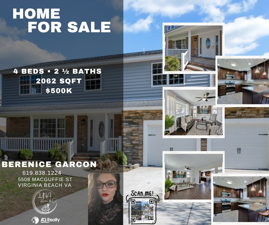 beregarcon's tweet photo. ✨HOUSE ️FOR SALE in VA BEACH✨️

Welcome Home! This stunning property has been meticulously maintained and offers a perfect blend of style, functionality, and located in the heart of Virginia Beach!
4 bedrooms, 2 1/2 bathrooms, 2 stories. 🦋🏡 https://t.co/Ifl5EXQ9vv