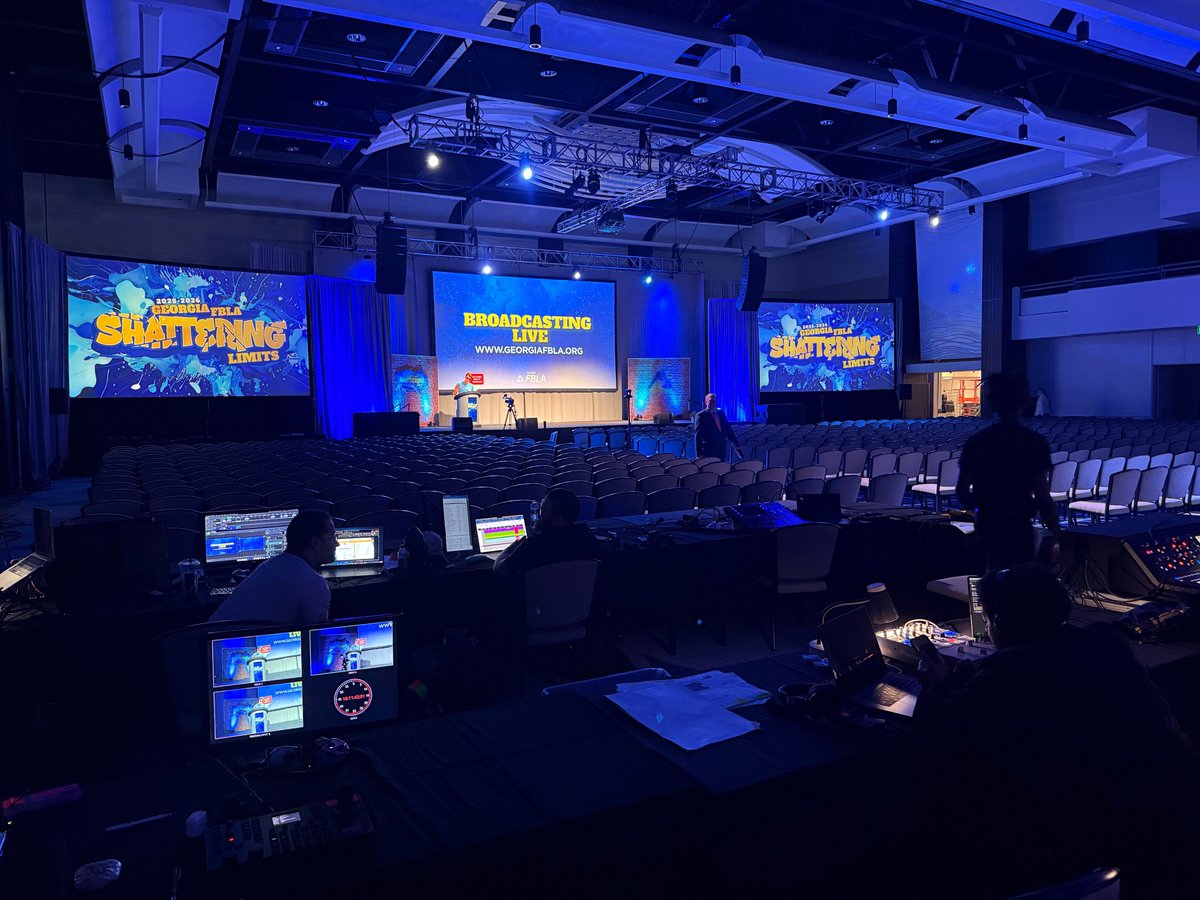 thinkcybis's tweet image. Team Cybis shattered limits at @georgiafbla's SLC with over 5,000 in the audience! Events like these take more than just a stage, every detail plays a part in producing an unforgettable experience! We are grateful to have served Georgia FBLA for 23 years and counting!
#thinkcybis