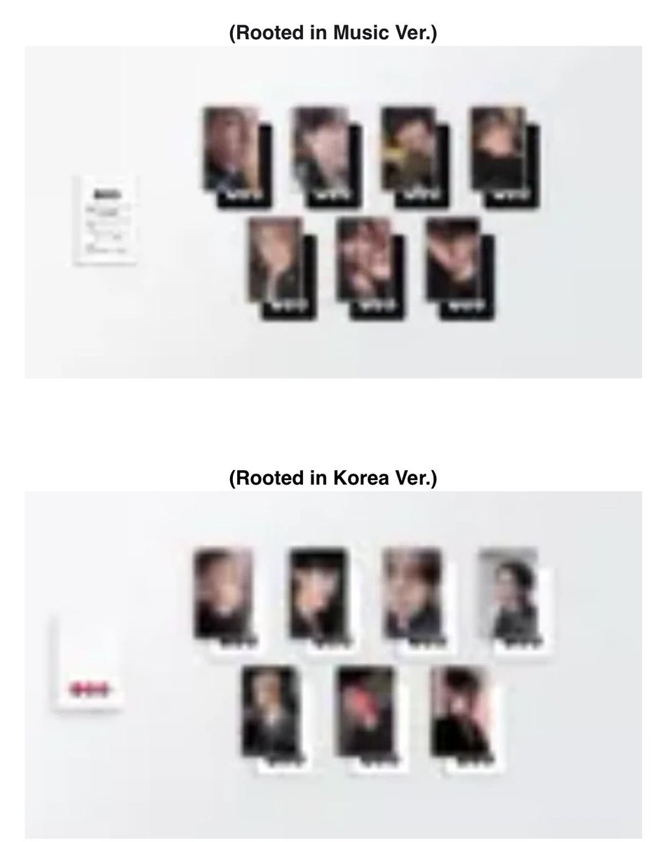 BTS ARIRANG 📍Target アメリカ 限定 ⚫︎トレカ7枚セット ・ROOTED IN