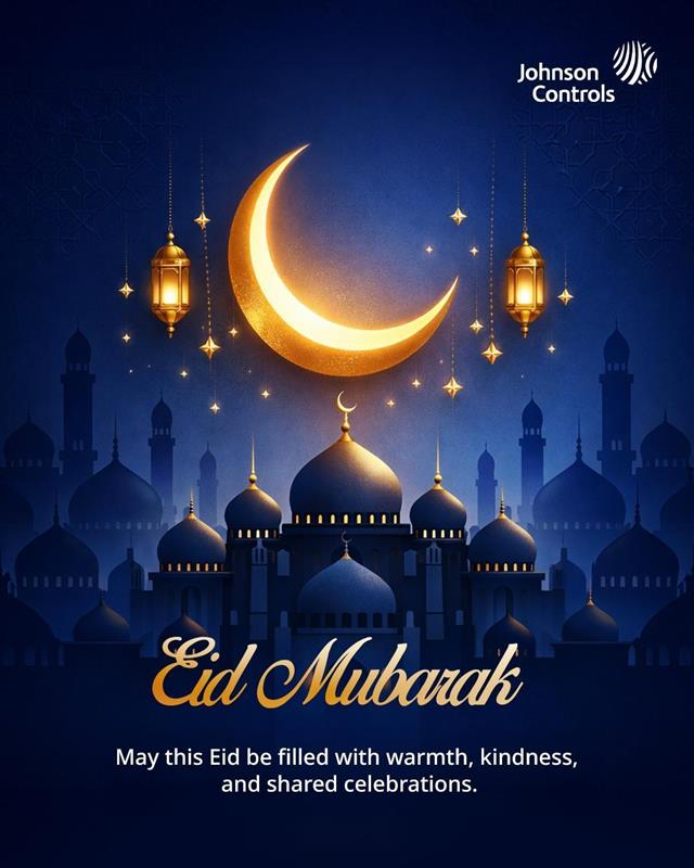TycoSecurityInd's tweet photo. Eid is a time to celebrate the spirit of togetherness, gratitude, and joy. 
Wishing you a beautiful celebration filled with warmth, kindness, and meaningful moments. May the blessings of Eid illuminate your days ahead. 

Eid Mubarak!
 
#EidMubarak #JohnsonControls #EidWishes https://t.co/WQMs9kDslu
