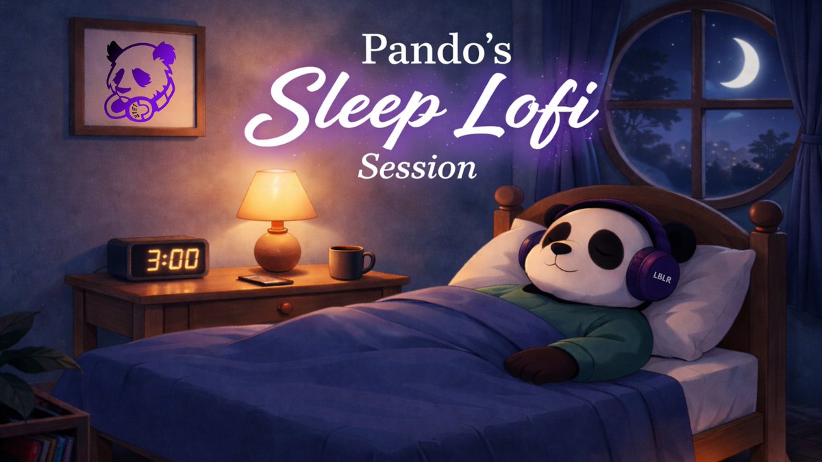 LBLofiRadio's tweet photo. 😴Pando’s Sleep Lofi Session is live. Calm, steady beats for deep rest and better sleep. Press play and let it run tonight. 🐼🌙https://t.co/wnmm50Sfs9 👈

#youtube不具合 #YouTubeVideo #spotifybangladesh #AmazonIndia #NewMusicFridayFrance #MusicLovers https://t.co/XKZzLzA3bd