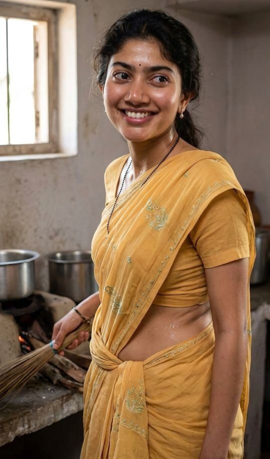 watchingamovie0's tweet photo. Sai pallavi as ' House Maid ' https://t.co/qgH6jtD05O