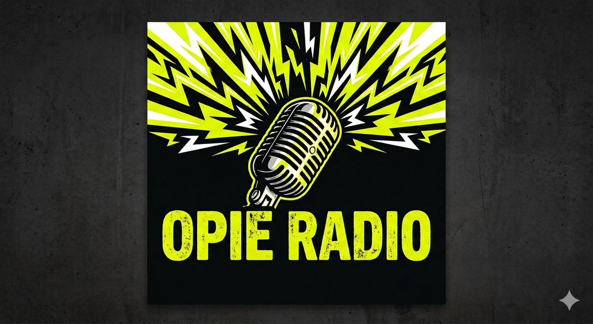 Opie Radio podcast tweet media