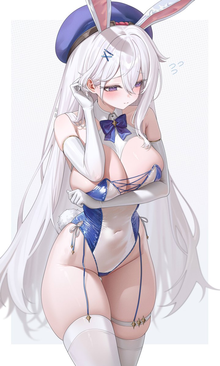 Wraith Bunny ~ 💙
 #ステラソラ #StellaSora 