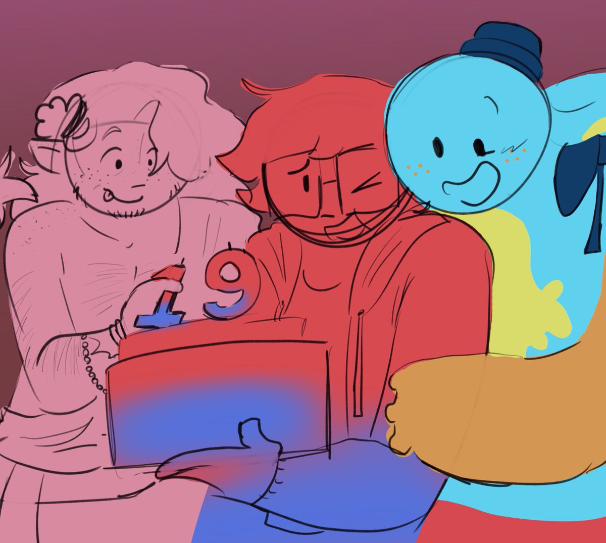 Hue !!! 🍔⭐️•🍉 tweet media