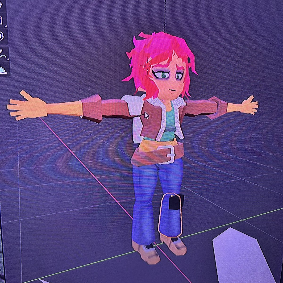 Es que sacar screenshot y pasármela por one drive es un tema que da cosita después de texturizar #indiegame #indiedev