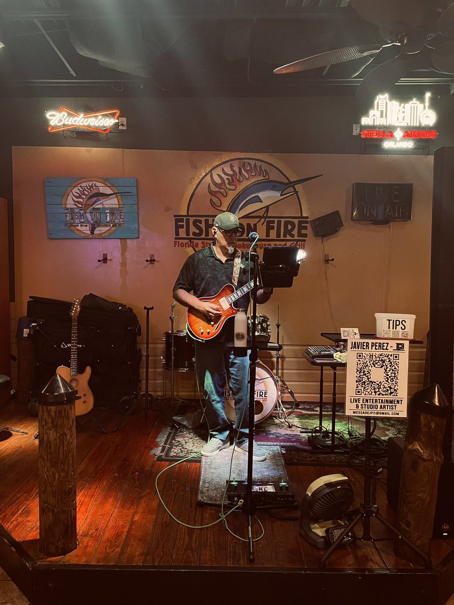 JP2Guitar's tweet photo. Had an amazing time at Fish on Fire, can’t wait to do it again!!!!
.
.
#music #live #acoustic #solo #fishonfire #orlando #irmc #jp2guitar https://t.co/nHmNdkxGPM