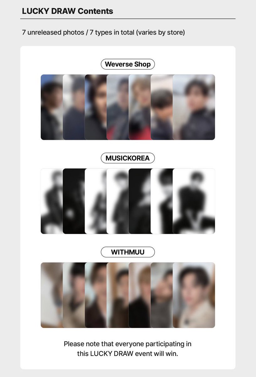 BTS ARIRANG ✔️ラキドロ 特典 ・WEVERSE ・MUSICKOREA ・WITHMUU