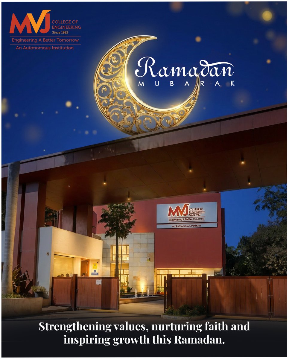 mvjceofficial's tweet image. Celebrating Eid, a time of gratitude, compassion and togetherness.

May this auspicious occasion bring peace, happiness and renewed hope, inspiring us to move forward with kindness, unity, and purpose.

Eid Mubarak to all. 🌙
..
#MVJCE #Eidcelebrations #engineeringcolleges