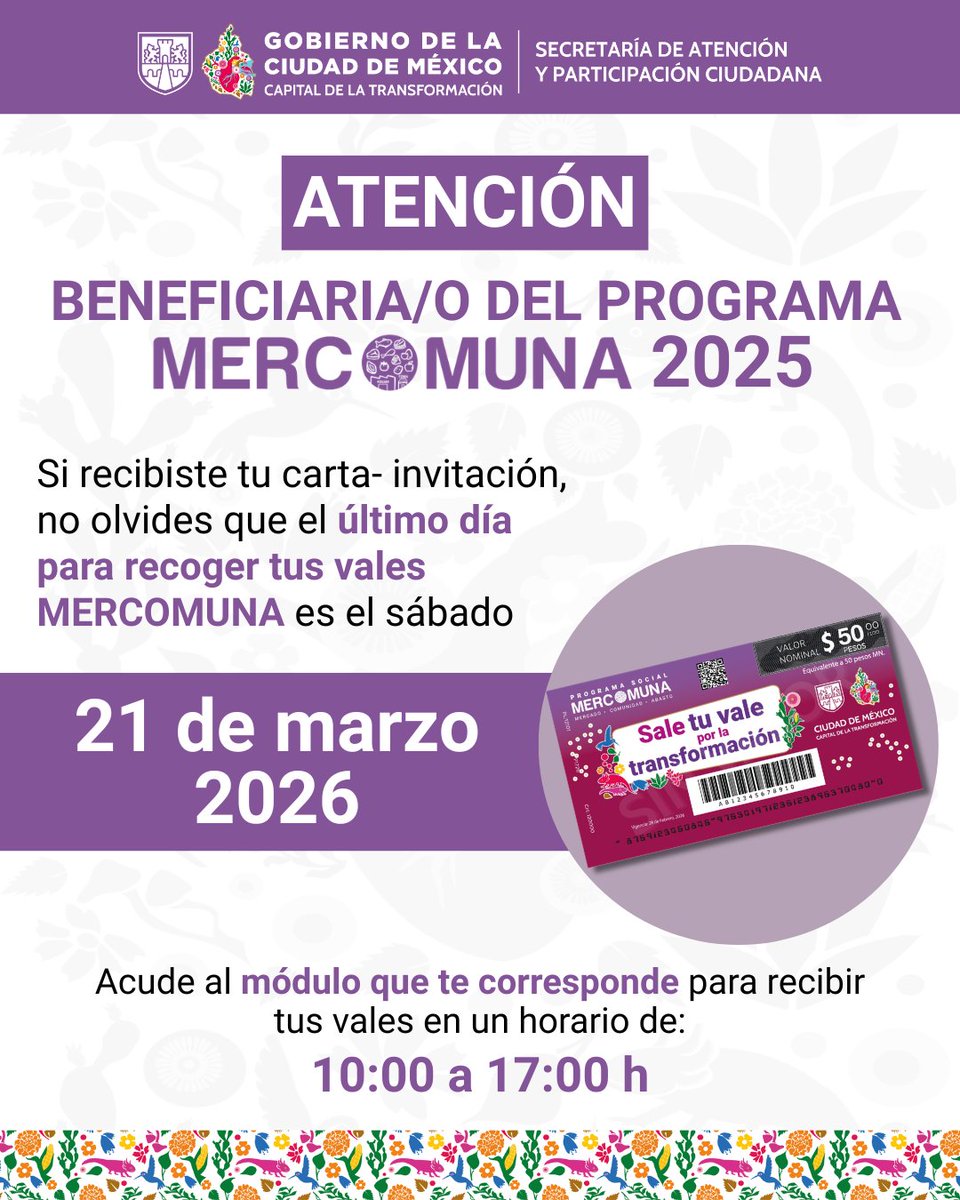 Secretaría de Atención y Participación Ciudadana tweet media