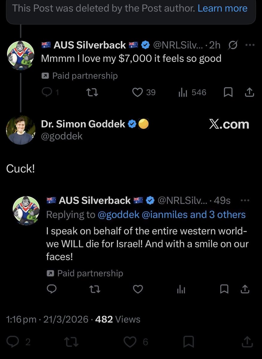 ๐ฆ๐บ AUS Silverback ๐ฆ๐บ tweet media