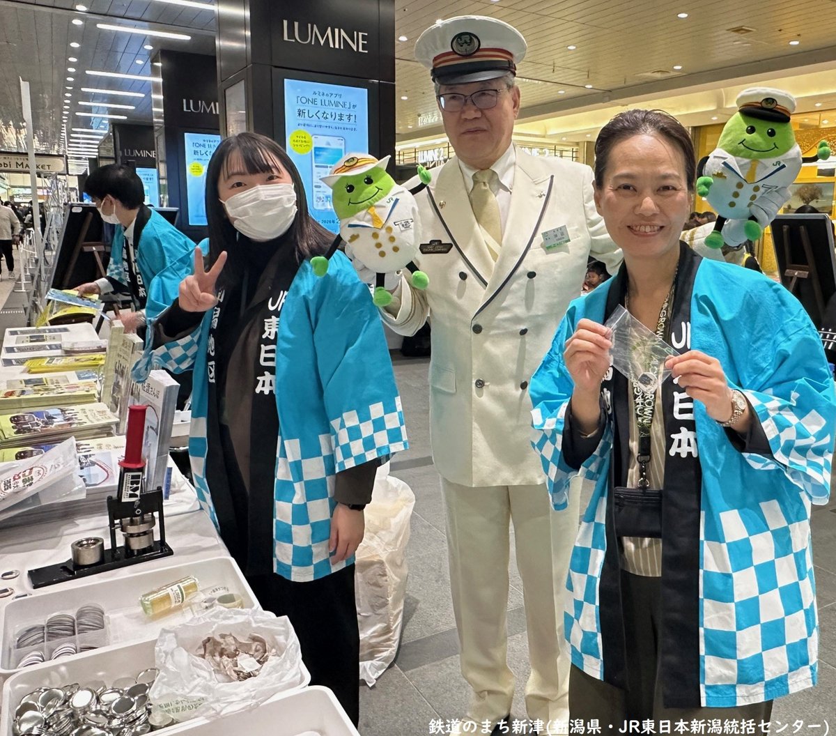 RailwayTown_Omy's tweet photo. 📣「てつまちフェス＠大宮2026」出展ブース紹介📣
東日本エリアからは新津(新潟県)・土崎(秋田県)・横川(群馬県)・そして大宮(さいたま市)の皆さんだよ🚃
＃鉄道のまち新津 #鉄道のまち土崎 ＃鉄道のまち横川 ＃JR東日本
＃鉄道のまち大宮 #大宮駅 ＃てつまちフェス https://t.co/AmuxXKQvfV