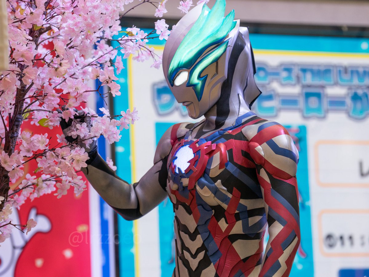 20260321 アリオ八尾

これは後頭部に当たった桜が気になるブレーザー
※造花です

#ウルトラマンブレーザー
#アリオ八尾