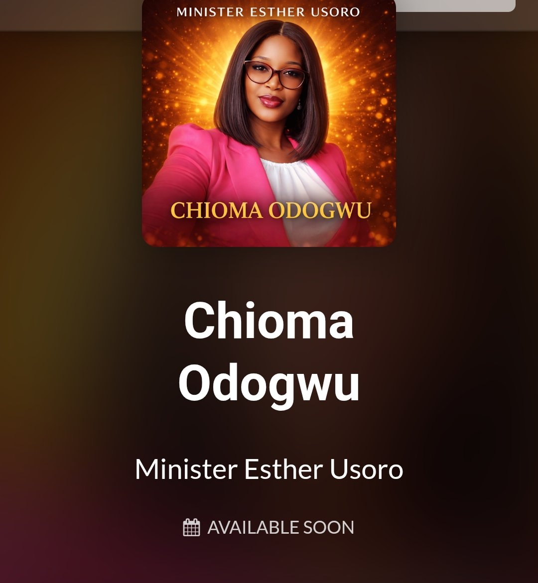 Something powerful is coming… 🔥
After a journey of faith, prayers, and deep encounters with God, I’m excited to announce my new single:
“CHIOMA ODOGWU” ✨
This is more than a song… it’s a sound of worship, a declaration of God’s greatness and goodness.
#ChiomaOdogwu #newsong