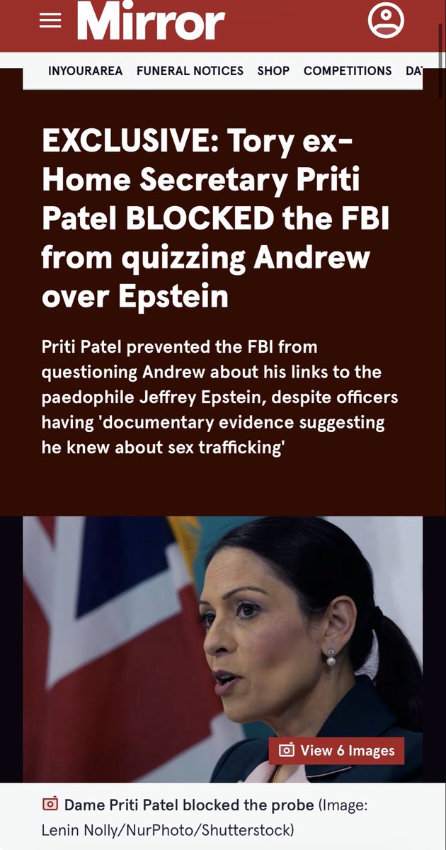 kimwild02's tweet image. Dame #PritiPatel
More pedophile rot exposed 
Protecting the pedophile brother again 
King charlie made her a dame
She must step  in line
And she will do as he says
She is working for the king now 
This is how the royal rot is working
How can you investigate yourselves 👍🏾💥💯