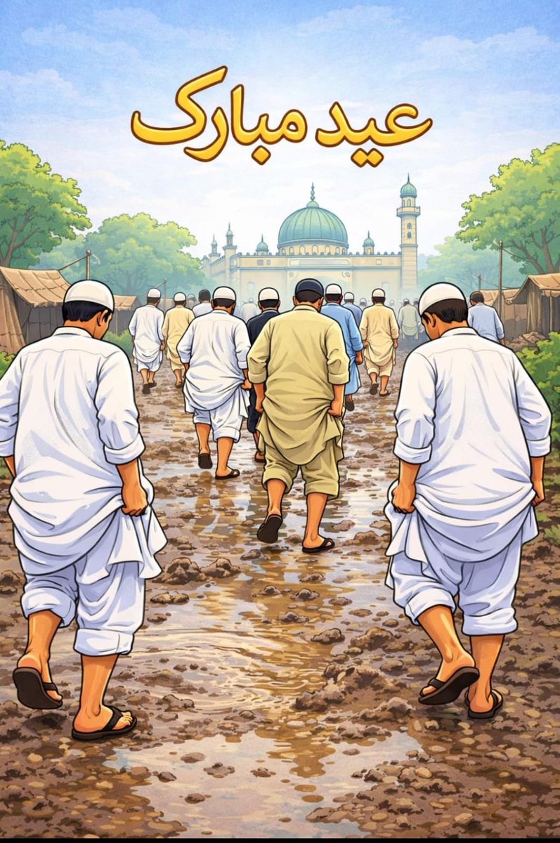 Mh8714's tweet photo. Eid Mubarak🌙
May Allah accept all our good deeds,provide us hidayat ameen. #عيد_الفطر_١٤٤٧ه #karachi https://t.co/2gUePce7eQ