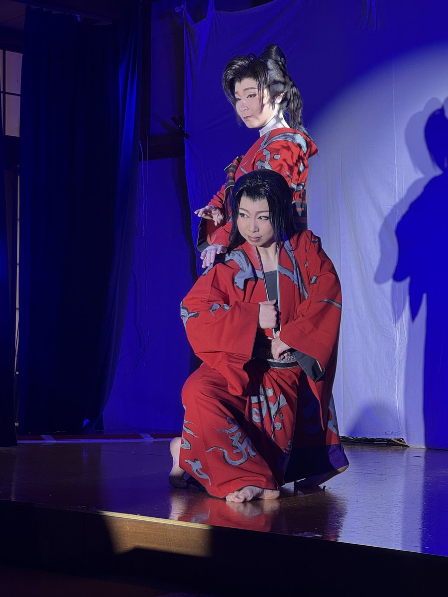 SASH1276's tweet photo. 2026.3. 瀬高座
若座長　#京未来
                 #京詩音 https://t.co/W2NSWpVidM