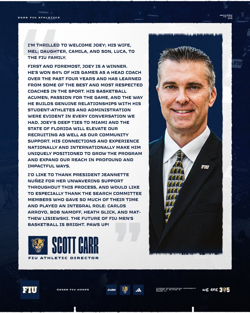 FIU Athletics tweet media