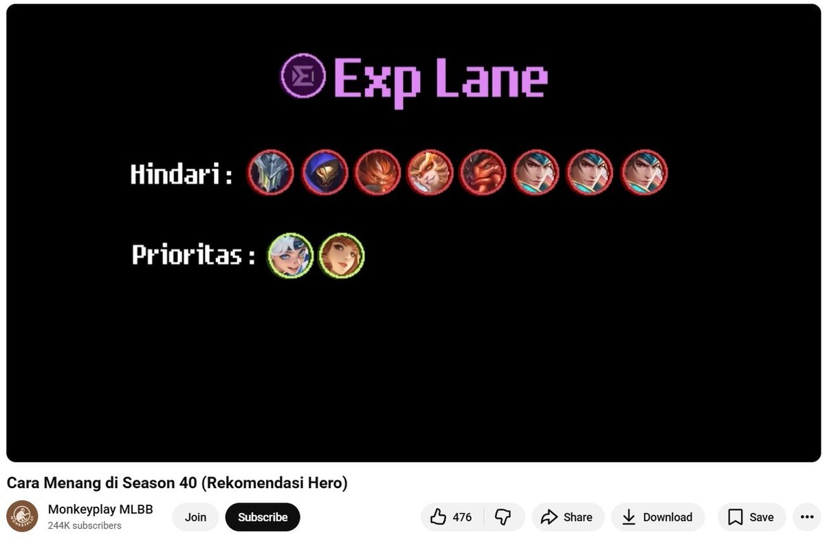 Mobile Legends Menfess tweet media