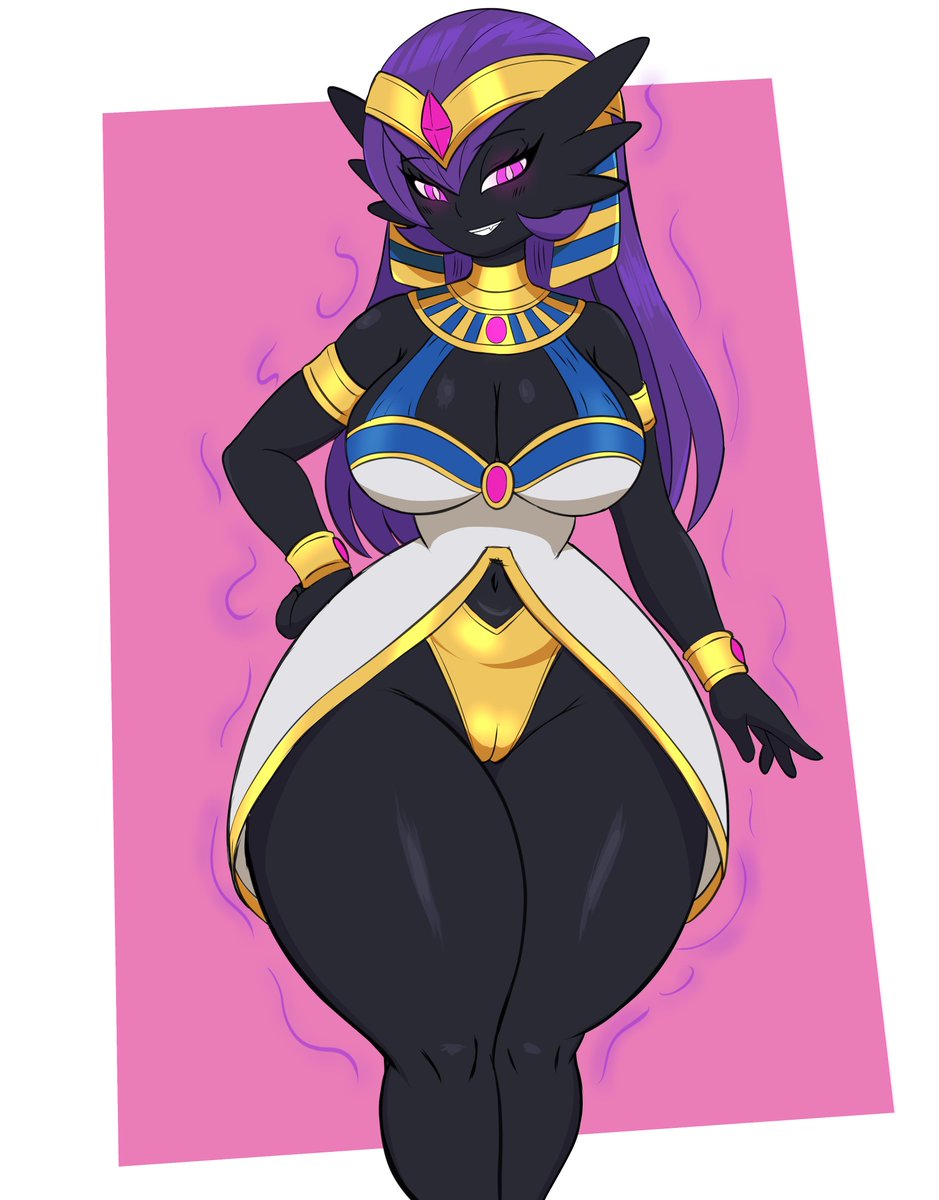 She is ANI

The Psychic/Dark pokemon

Comm to <a href="/DemihumanCero/">Cero</a>