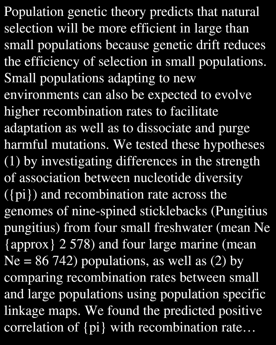 Evolutionary Biology tweet media