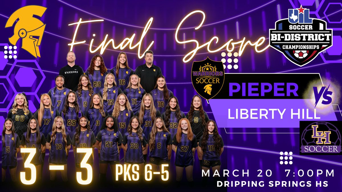 PIEPER HIGH SCHOOL WARRIORS SOCCER tweet media