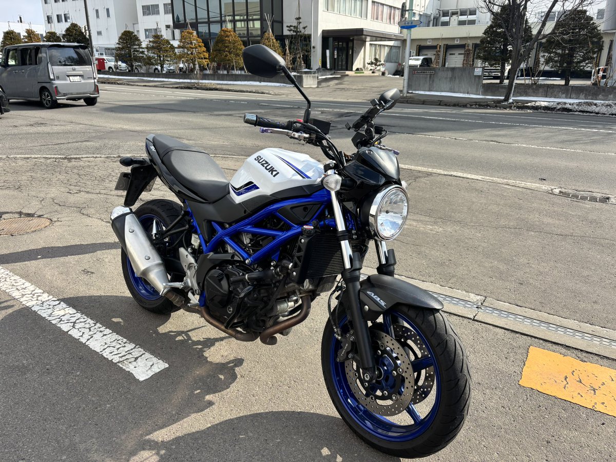 randomstar33's tweet photo. 今期初乗り！寒かったけど
やっぱりバイクは最高ですね！
早く暖かくならないかなー https://t.co/a1UgxKxMtL