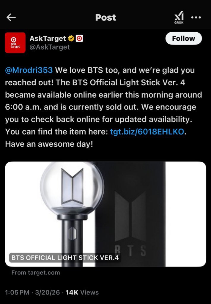 lin⁷ is seeing bts tweet media