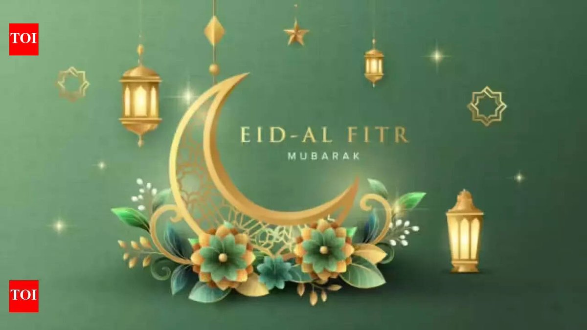 Happy Eid-ul-Fitr to all Muslims from me.