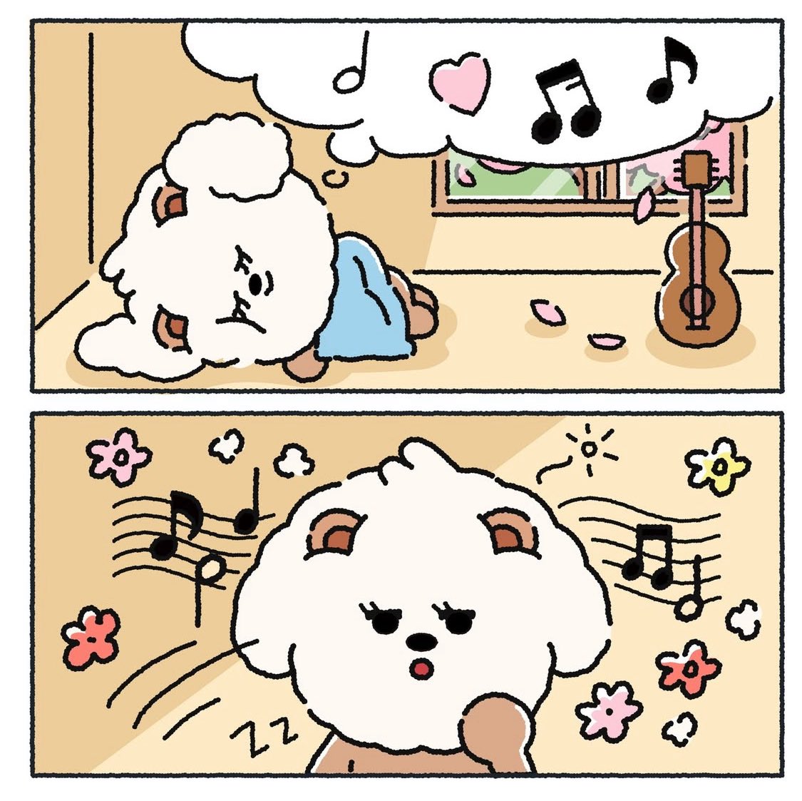 TXT_TINTI's tweet photo. 뿔바투 만화 밤긋이로 넣어봤는데 너무너무 귀엽다… https://t.co/Ho7oCkFAeU