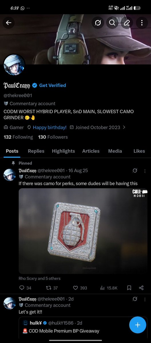 𝔓𝔞𝔲𝔩ℭ𝔯𝔞𝔶𝔶 tweet media