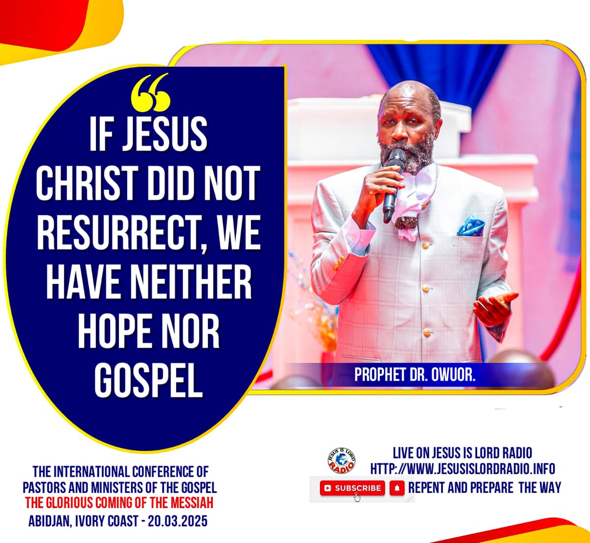 GilbertKori's tweet photo. The centrality of the Messiah in this discourse. Nobody should ignore the Prince of Peace.
#NightVigilBread https://t.co/gfdlTWPms0