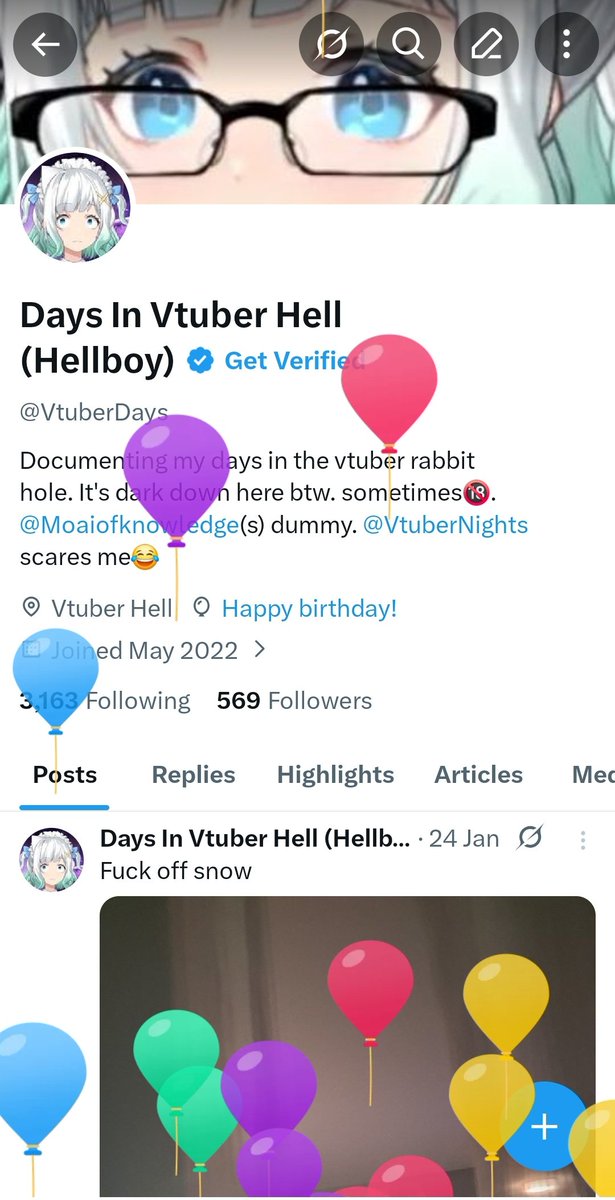 Days In Vtuber Hell (Hellboy) tweet media