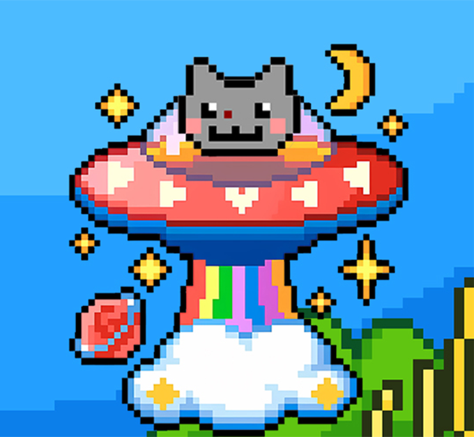 Pixel Cat tweet media
